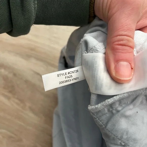 J.Crew Women’s Vintage flare pant in washed twill Light Blue - Size 32 - Picture 6 of 7